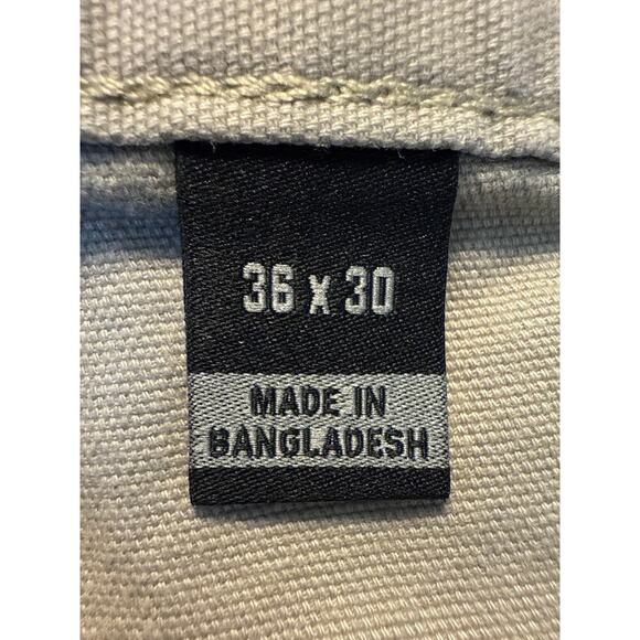 Carhartt Mens Rugged Flex Relaxed Fit Canvas Work Pant 36x30 Tan - Picture 8 of 12